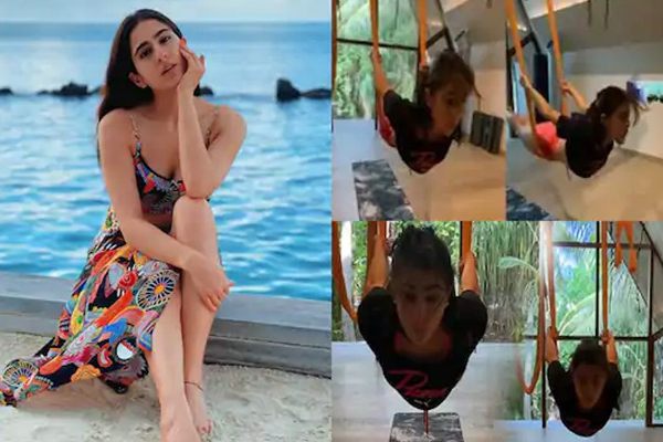 Sara Ali Khan shares fitness video