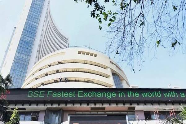 Sensex landed in stock market