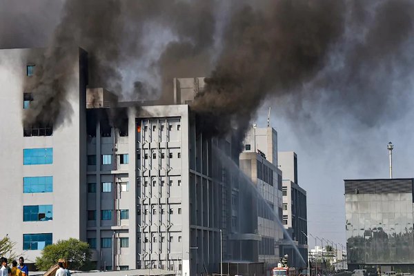 five workers killed in fire at Serum Institute of India in Pune