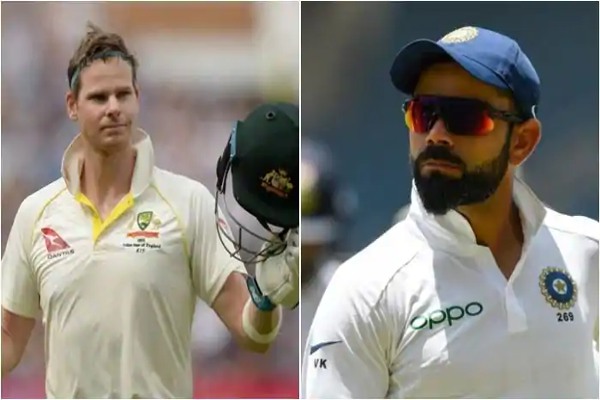 batsman Steve Smith slipped to second and Virat slipped to third In the ICC Test rankings