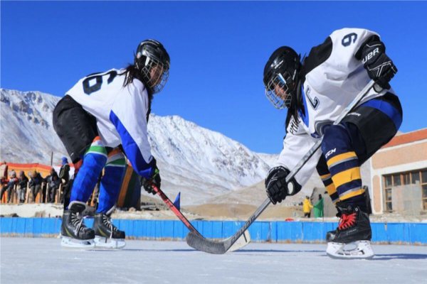 Will establish India largest ice hockey center in Ladakh