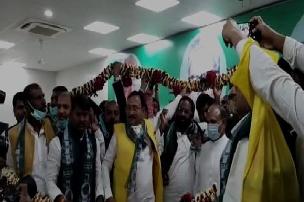208 LJP leaders join JDU