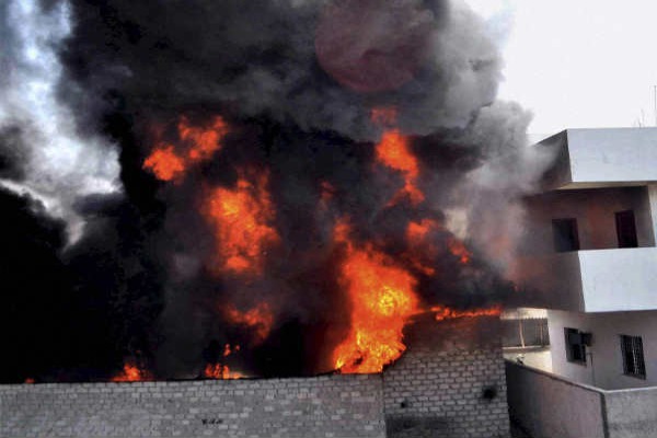 Five dead and 14 scorched in Tamil Nadu firecracker factory explosion