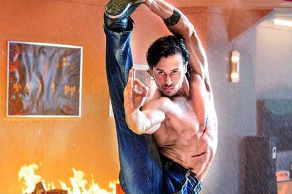 Tiger Shroff shared an action video