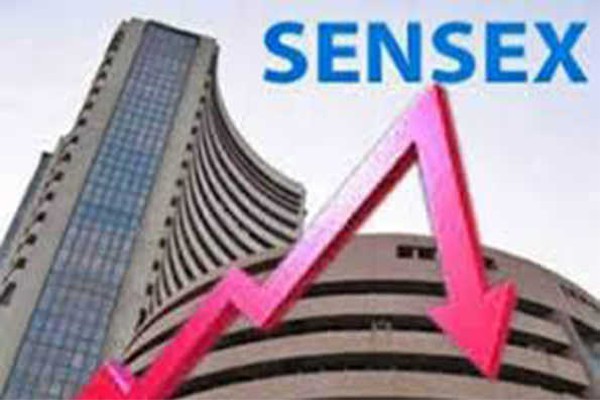 Sensex below 50 thousand in stock market