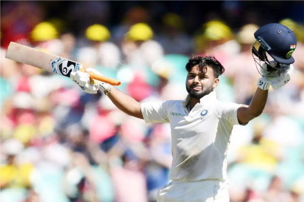 Batsman Rishabh Pant first century on Indian soil