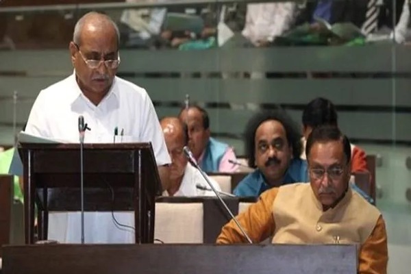 Budget presented in Gujarat Legislative Assembly