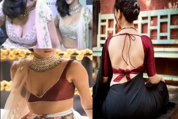 latest new blouse design 2021