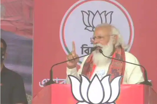 PM Modi said that Mamata will get certificate from former Chief Minister on May 2
