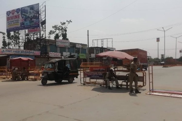 Strictness is being done on Rajasthan and Haryana border