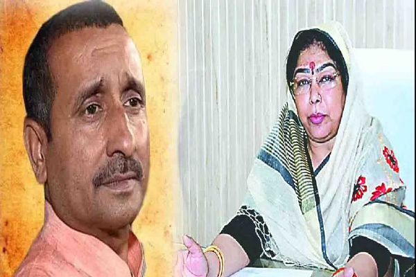 BJP made Kuldeep Sengar wife a candidate in Uttar Pradesh