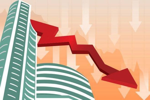 Sensex drops two and a half percent in the stock market
