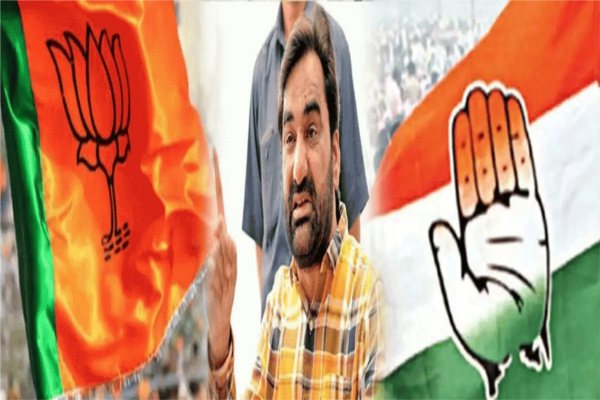 The candidates are campaigning from house to house for the Rajasthan assembly by-election