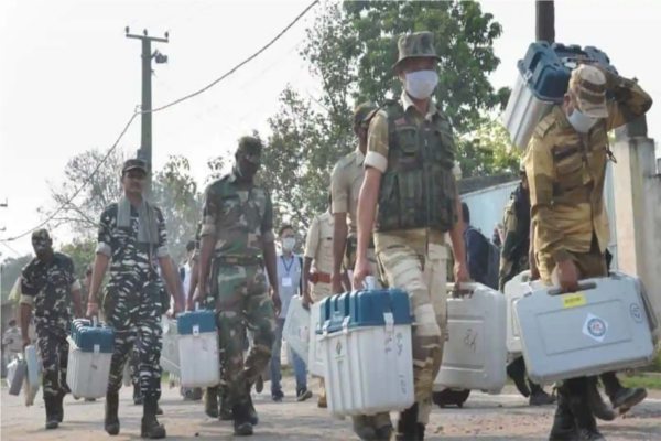 1071 Central Armed Forces companies deployed for the fifth phase in Bengal