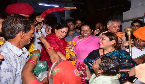 सिरोही में भी राजे का सांकेतिक चुनावी