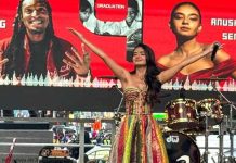 न्यूयॉर्क के टाइम्स स्क्वायर में परफॉर्म करने वाली बनीं पहली भारतीय कलाकार बनीं अनुष्का सेन