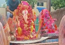 अजमेर में प्रतिमाओं के विसर्जन के साथ गणेशोत्सव संपन्न