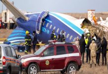 कजाकिस्तान में यात्री विमान दुर्घटनाग्रस्त, 40 लोगों की मौत