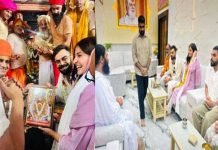 विराट कोहली ने सपरिवार रामलला विराजमान के किए दर्शन