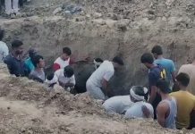 भरतपुर में मिट्टी ढहने से 3 महिलाओं समेत 4 की मौत, छह घायल