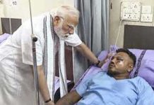 अहमदाबाद विमान हादसे में बचे इकलौते यात्री का इलाज जारी