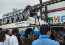 हनुमानगढ़ में डम्पर से टकराई राजस्थान रोडवेज बस, 4 लोगों की मौत, 17 घायल