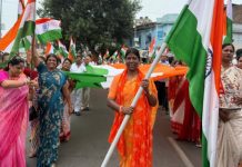 हर घर तिरंगा : विधायक अनिता भदेल के नेतृत्व में निकाली भव्य तिरंगा रैली