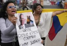 कोलंबिया के पूर्व राष्ट्रपति उरीबे को 12 साल की नज़रबंदी की सजा