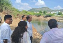 संभागीय आयुक्त अजमेर ने जल भराव प्रभावित क्षेत्र का किया निरीक्षण