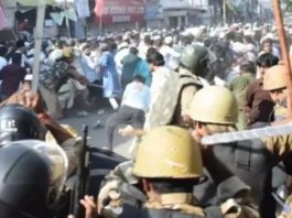 बरेली हिंसा के आरोप में तौकीर रजा समेत आठ अरेस्ट, 3000 अज्ञात पर केस