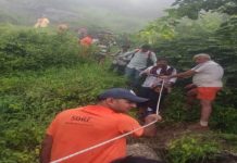 सिरोही : मातर माता मंदिर में बाढ़ में फंसे 290 श्रद्धालुओं को SDRF ने बचाया