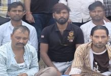 जयपुर के ट्रांसपोर्ट नगर में डकैती की योजना बनाते 5 बदमाश अरेस्ट