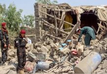 अफगानिस्तान ने रातभर चले सैन्य अभियान में 58 पाकिस्तानी जवान मार गिराए