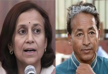 जोधपुर जेल में बंद सोनम वांगचुक से पत्नी गीतांजलि ने की मुलाकात