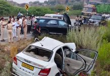 आंध्र प्रदेश के कोटेकल गांव में सड़क हादसे में पांच लोगों की मौत