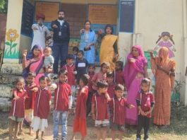 राजस्थान की 63000 आंगनबाड़ियों में छोटे बच्चों ने गाया वंदे मातरम्