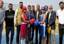 38वीं अंतर महाविद्यालय बॉक्सिंग प्रतियोगिता में खिलाड़ियों ने दिखाया दम