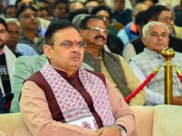 मुख्यमंत्री भजनलाल शर्मा ने मोदी के मन की बात कार्यक्रम को सुना