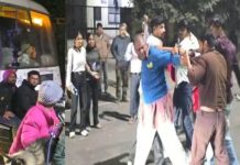 अलवर में स्टंट करने से रोकने पर रोडवेज बस चालक पर हमला