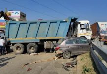 जयपुर में अनियंत्रित डम्पर की चपेट में आने से 11 की मौत, कई घायल