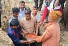 बनेवडा गांव में गणेश जी महाराज मंदिर का निर्माण कार्य आरंभ