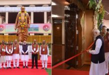 मोदी ने नवा रायपुर में किया छत्तीसगढ़ विधानसभा भवन का उद्घाटन