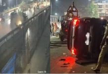 ड्राइवर को दिल का दौरा पड़ने से गाड़ी चार वाहनों से टकराई, 4 की मौत