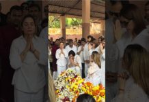 गायिका-अभिनेत्री सुलक्षणा पंडित अंतिम संस्कार