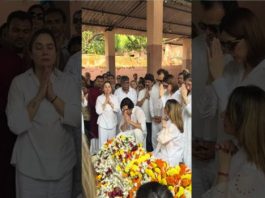 गायिका-अभिनेत्री सुलक्षणा पंडित अंतिम संस्कार