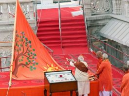 संतों की साधना, समाज की सहभागिता की सार्थक परिणीति है राममंदिर का धर्मध्वज : मोदी