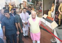 भागवत ने पंडित दीनदयाल उपाध्याय स्मारक पर अर्पित की पुष्पांजलि