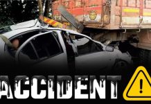 कोंडागांव में स्कॉर्पियो कार सड़क किनारे खड़े ट्रक से टकराई, 5 युवकों की मौत