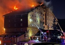 तुर्की के होटल में लगी भीषण आग के दोषी 11 लोगों को उम्रकैद