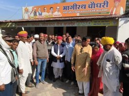 गलत आदमी के लिए मेरे क्षेत्र में कोई जगह नहीं ऐसे आदमी को यहां से जाना ही पड़ेगा : भागीरथ चौधरी